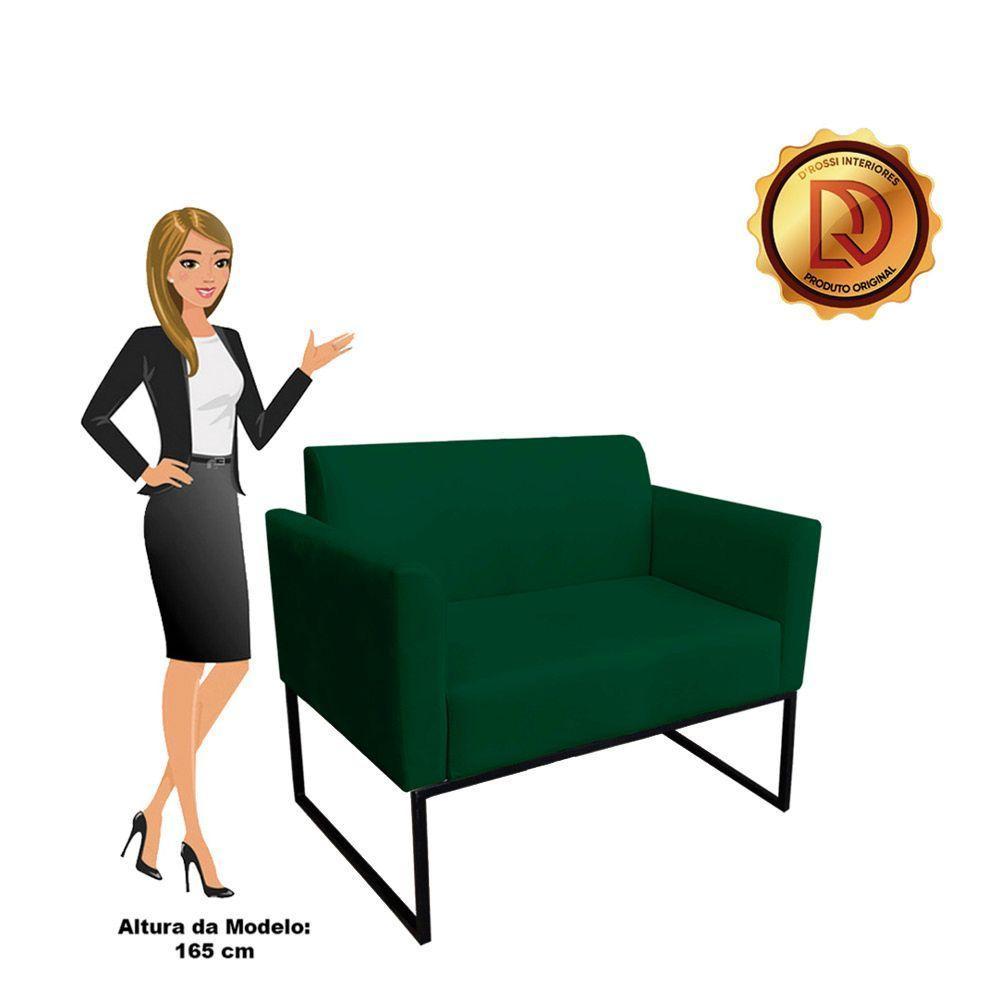 Namoradeira Marisa Suede Verde Preto - 9