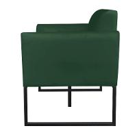 Namoradeira Marisa Suede Verde Preto