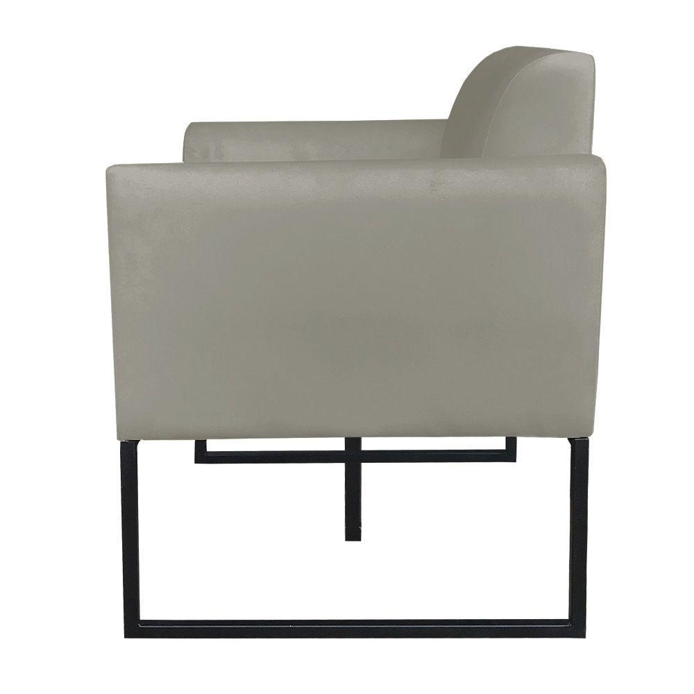 Namoradeira Marisa Suede Marrom Rato Preto - 4