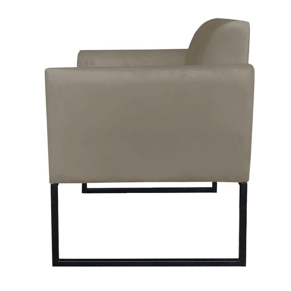 Namoradeira Marisa Suede Marrom Rato Preto - 6