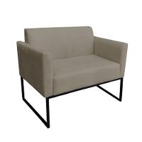 Namoradeira Marisa Suede Marrom Rato Preto - 1