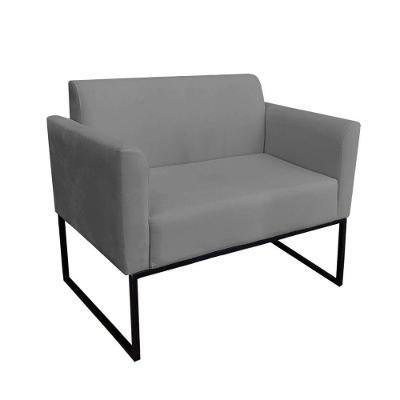 Namoradeira Marisa Suede Grafite Preto