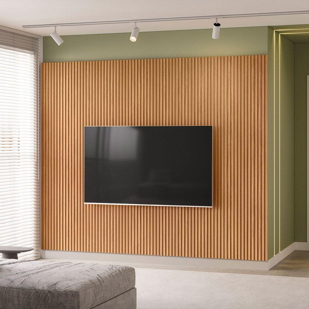 Painel Ripado Modular Marisa Nature Fosco 260x250 Cm D'rossi - 6