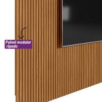 Painel Ripado Modular Marisa Nature Fosco 260x250 Cm D'rossi - 7