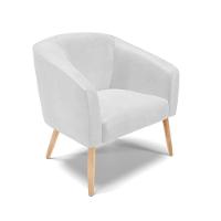 Kit 1 Namoradeira 2 Lugares E 2 Poltronas Branco Pés Palito - 2