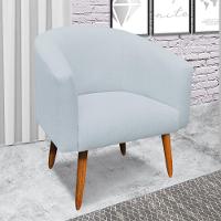 Kit 02 Poltronas E 01 Namoradeira Stella Cinza Claro A05 - 8