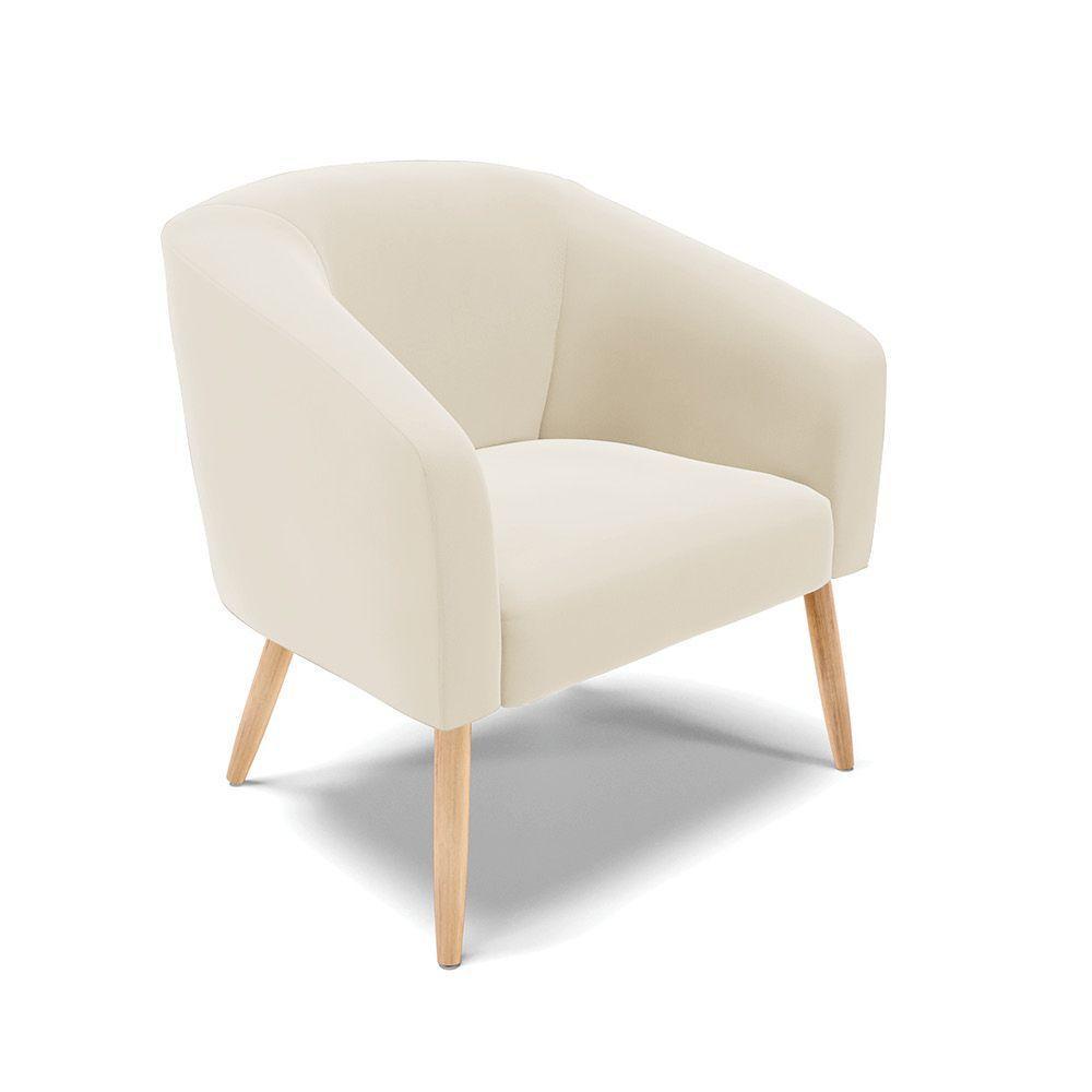 Kit 01 Namoradeira 02Lug E 02 Poltronas Stella Natural Bege - 5