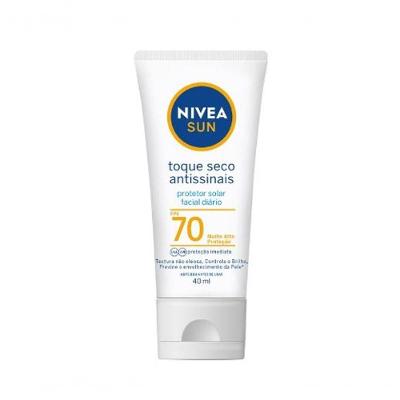 Protetor Solar Facial Nivea Sun Fps 70 Antissinais 40ml