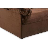 Sofá Cama p/Sala MH1456 Idea Suede Marrom Escuro - Herval - 5