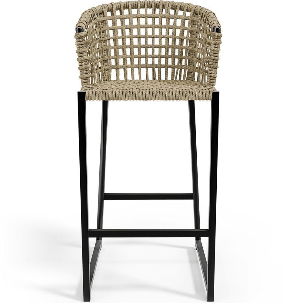 Kit Mesa Bistrô Com 03 Banquetas Área Gourmet D04 Bege - 4