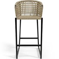 Kit Mesa Bistrô Com 03 Banquetas Área Gourmet D04 Bege