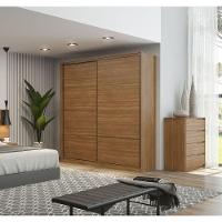 Conjunto Quarto Guarda Roupa E Comoda Napolis Amendola - 7