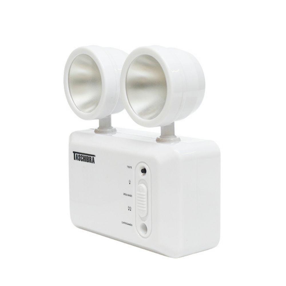 Luminária Emergência Bloco Autônomo Taschibra Farol 250 Lumens Bivolt - 2