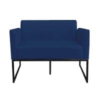 Namoradeira Marisa Suede Preto Azul Marinho - 10