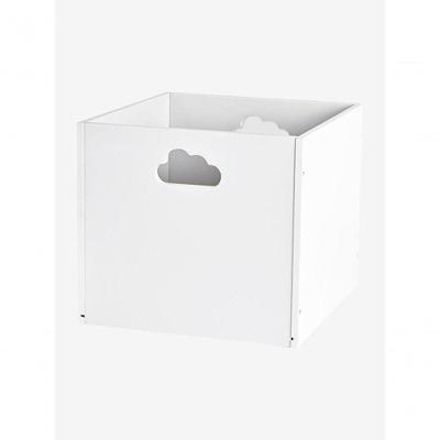 Caixa Organizadora Nuvem 100%mdf Crianças Quarto