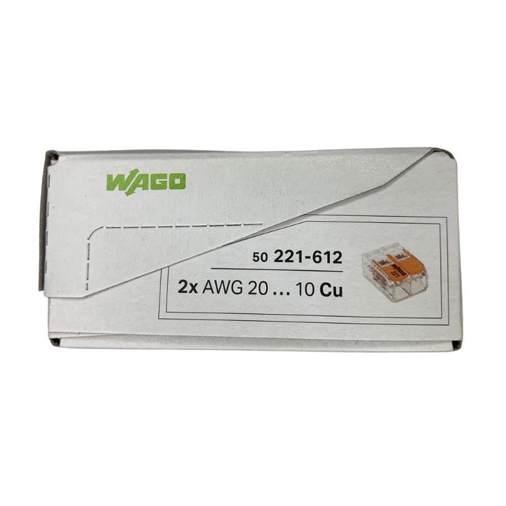 Conector Emenda Para Chuveiro 2 Cond Com 50 Unidades Wago - 2