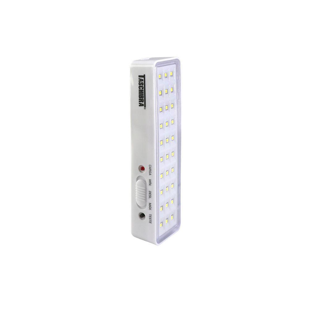 Luminária De Emergência Led Pratic Tle 06 - Taschibra Branco - 5
