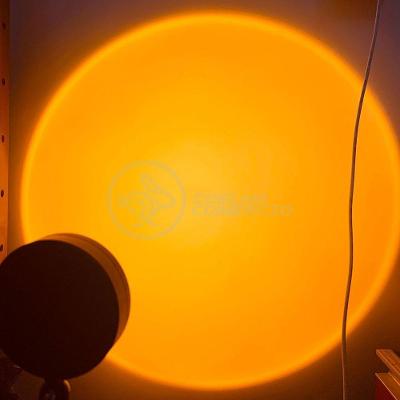 Mini Ring Light Sunset Projetor Lâmpada Tiktok Usb