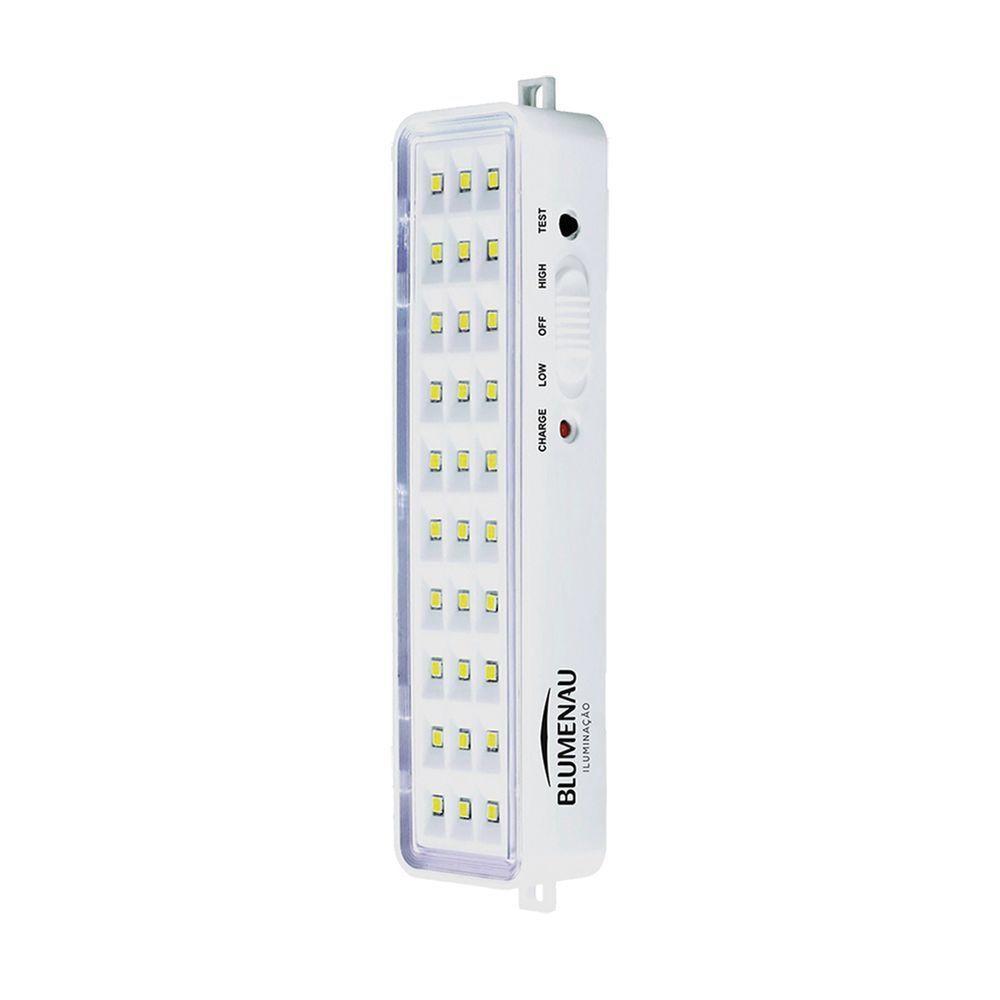 Luminária De Emergência Blumenau 30 Leds Recarregável Bivolt - 1