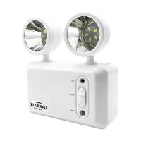 Luminária De Emergência Bloco Autônomo 2 Faróis 3w Bivolt Blumenau - 1