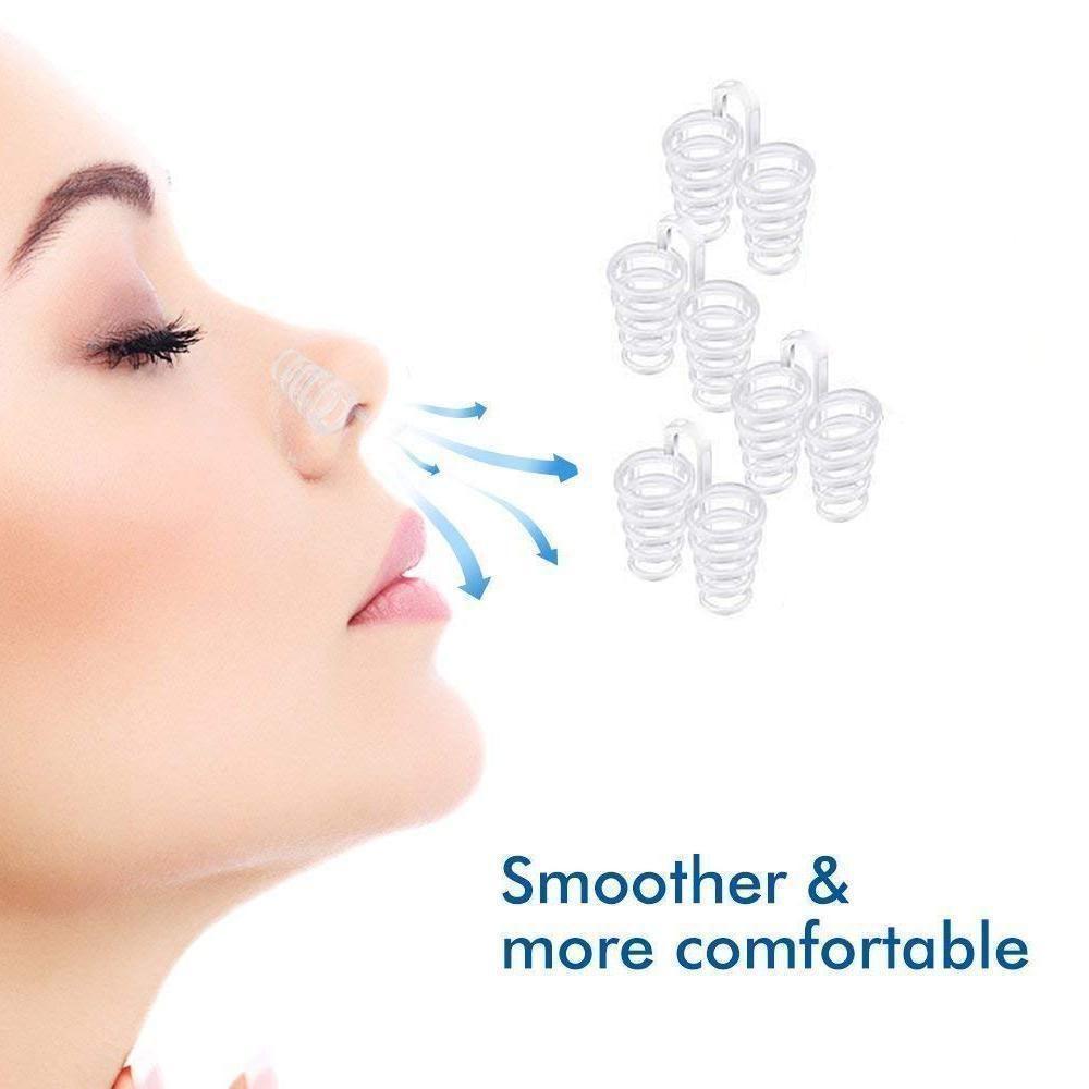 Aparelho Nasal Anti Ronco 4 Peças Com Case - 3