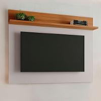 Painel 135cm Para Tv Até 50 Polegadas Nt1185 Notável Off White Com Freijo Trend - 1