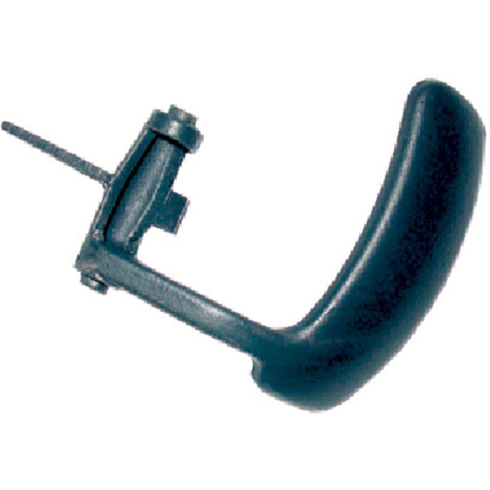 Maçaneta Interna Porta Dir Silverado Metal Cinza - 1