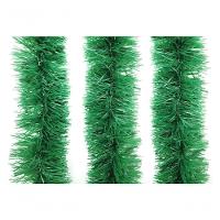Kit 3 Festão De Natal Verde Opaco 9cm X 2m Total 6 Metros - 1