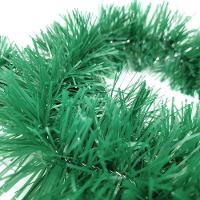 Kit 2 Festão De Natal Verde Opaco 9cm X 2m Total 4 Metros - 3