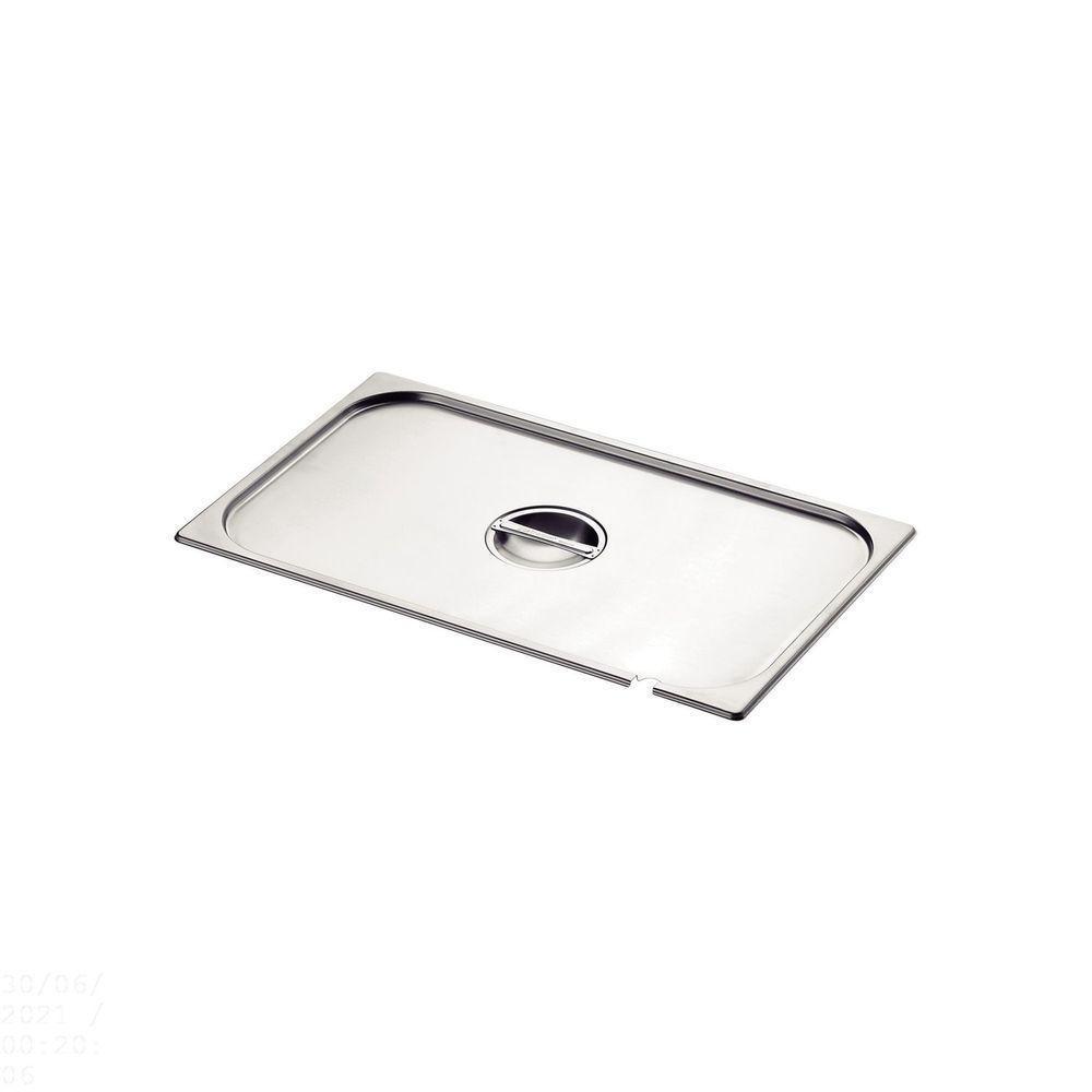 Tampa Para Cuba Gn 1/1 Tramontina Em Aço Inox Com Recorte Para Concha Tramontina - 1
