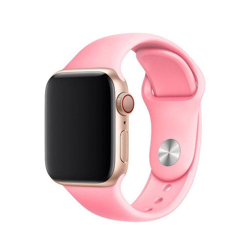 Pulseira Rosa Para Apple Watch, Iwo, W26 Sm 42Mm - 1