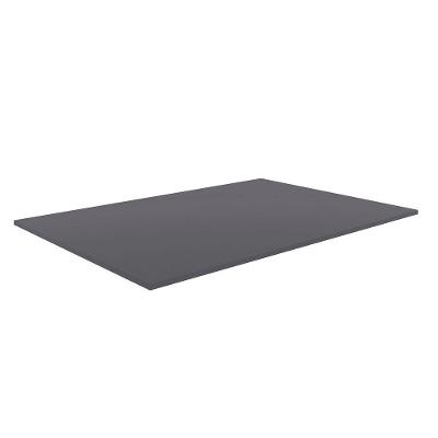 Tampo Para Balcão De Cozinha 100cm Mdp Cinza - Ajl Móveis