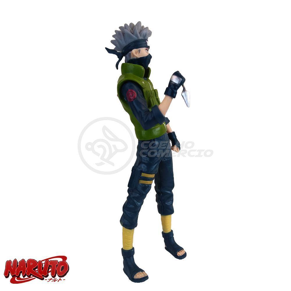 Boneco Action Figure Kakashi Hatake Sharingan 18Cm Naruto - 1