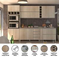 Cozinha Completa 7 Peças Com Tampo Lis Legno Crema - 5