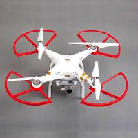 Protetor de Hélice Propeller Guards Vermelho para DJI Phantom 4 - 9