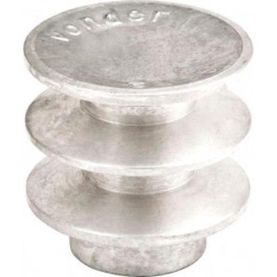 Polia Alumínio 110mm 2 Canais Perfil B - Vonder