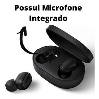 Fones Bluetooth Preto Caixinha Para Redmi 9 - 2