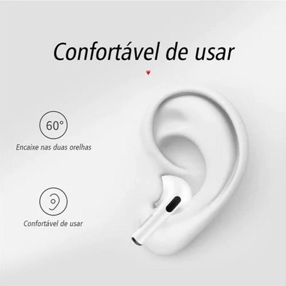 Fones Ouvido Wireless Branco Para Samsung A03 A03s - 2
