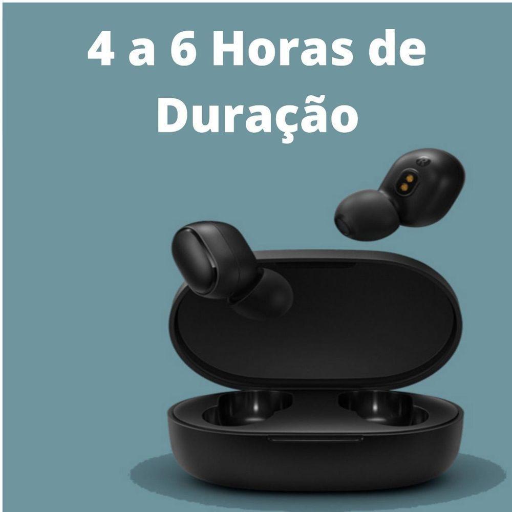 Fone Bluetooth Sem Fio Preto Para Samsung M33 - 2