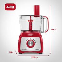 Multiprocessador Turbo Chef 9 Em 1 Mondial Mpn-01-rf Multiprocessador Mpn-01-rf 127v/60hz . - 3