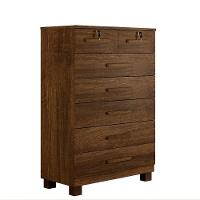 Cômoda New Barcelona 7 Gavetas Benetil Imbuia. - 1