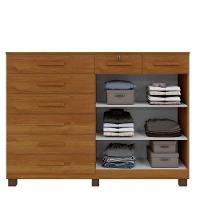 Cômoda New Triunfo 8 Gavetas 2 Portas Benetil Cinamomo - 2