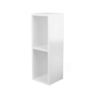 Mesa De Cabeceira Branca Cama Solteiro Quarto Sala Diamante 20cm