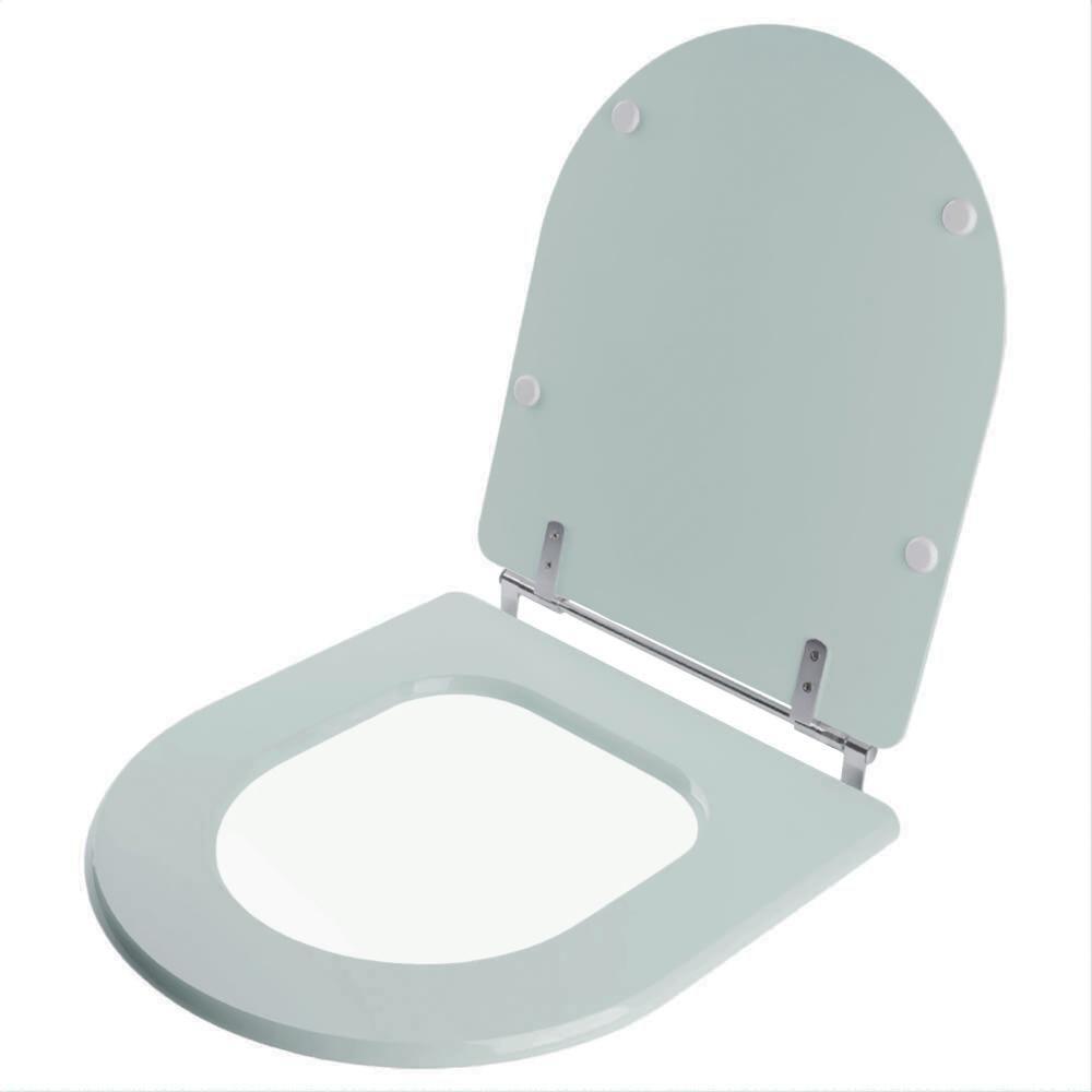 Tampa De Vaso Calypso Verde Agua Para Bacia Incepa 6Lpf - 5