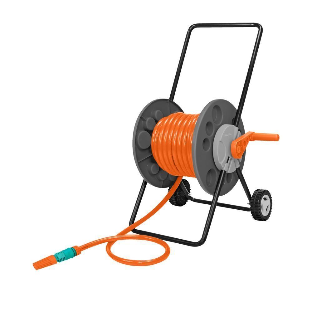 Enrolador De Mangueira Tramontina Com Rodinhas - 4