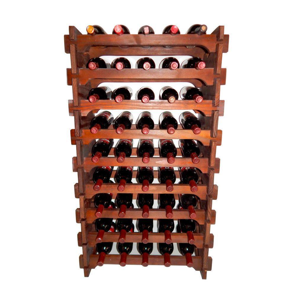 Adega Vinho Madeira 45 Garrafas Imbuia C05 - 1