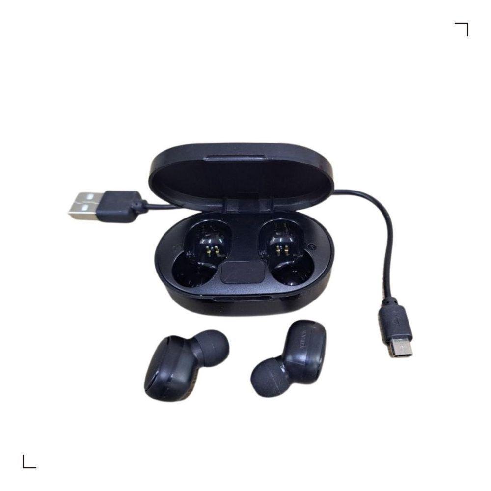 Fone Bluetooth Dots Preto C/ Visor Para Samsung A80 A90 - 2