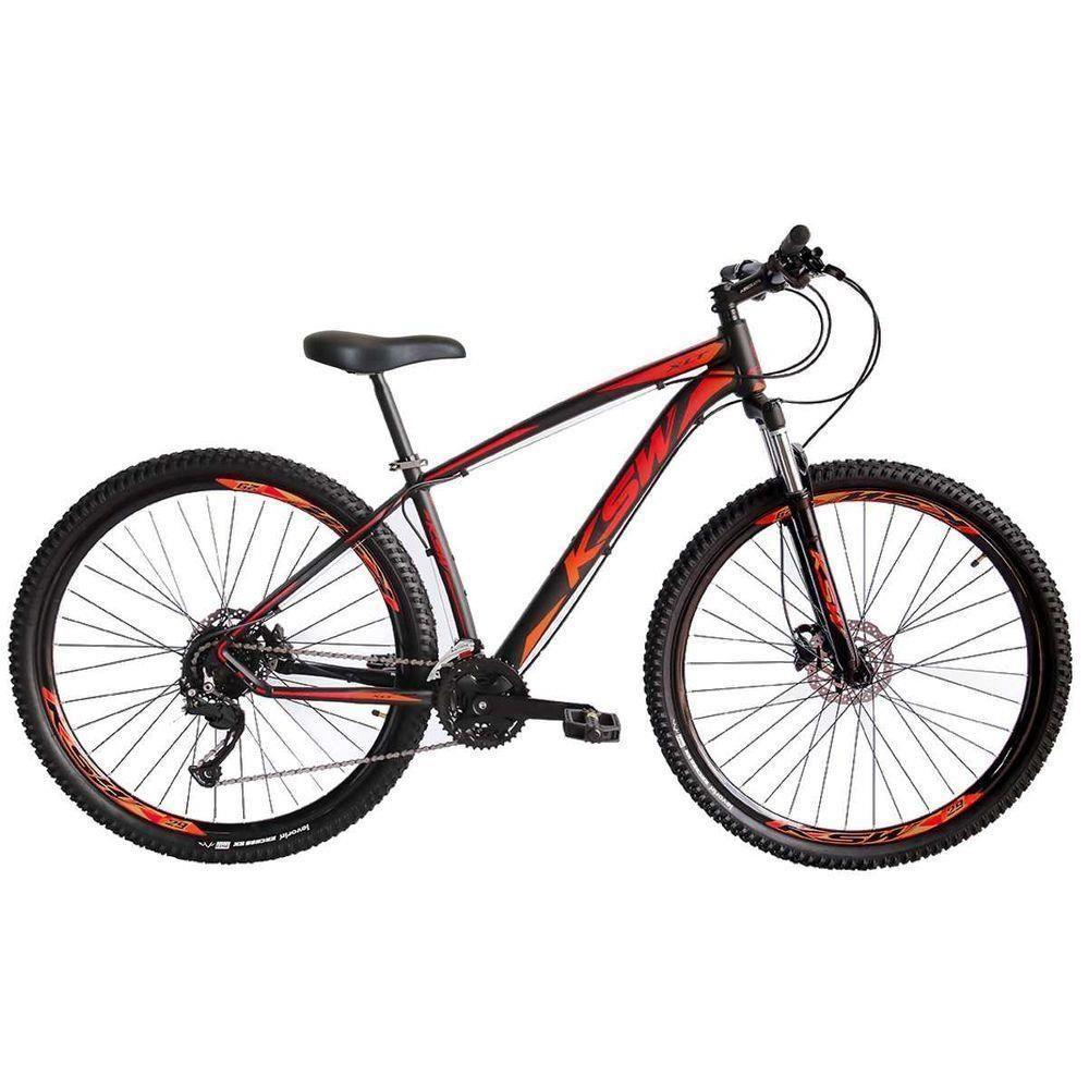 Bicicleta Aro 29 21 Marchas Freio Hidráulico Laranja 21 - 1