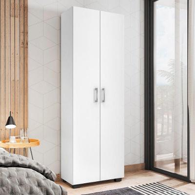 Estante Livreiro Com Portas Fabiana Branco