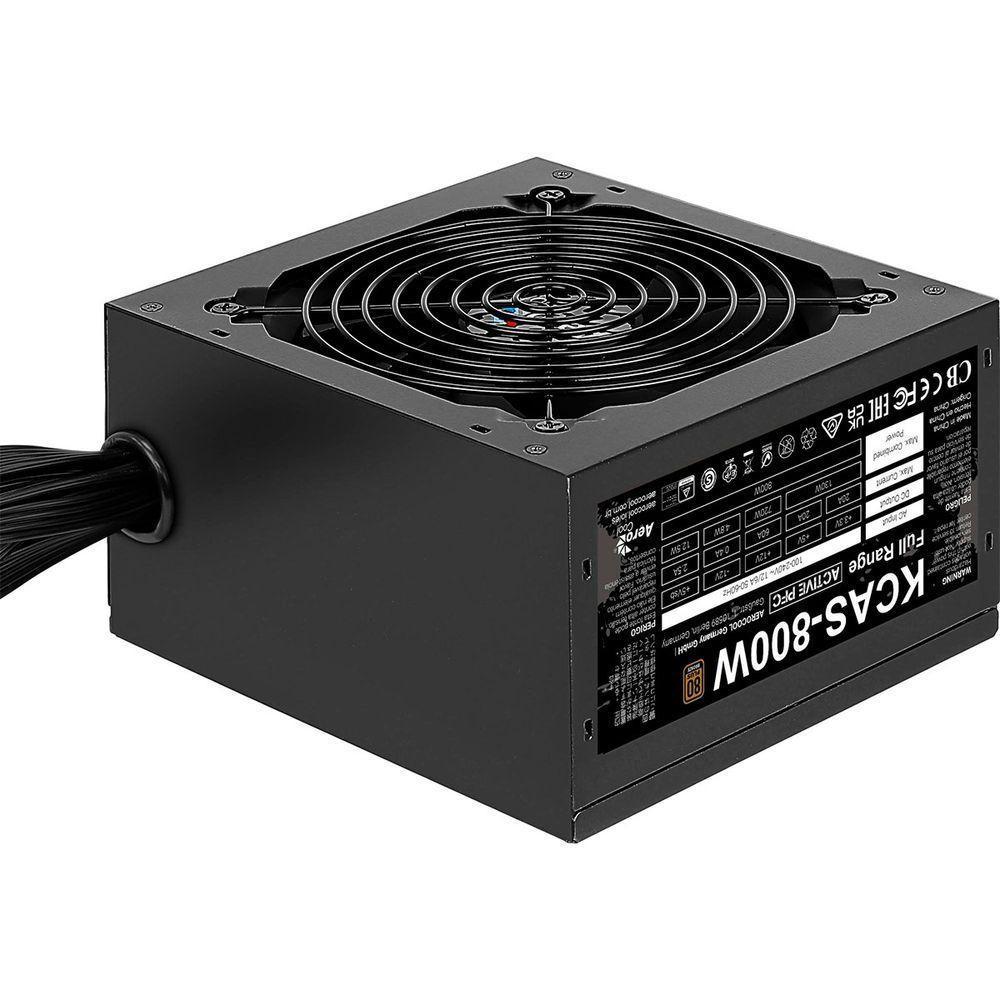 Fonte Gamer Atx Aerocool Kcas 800w, 80 Plus Bronze, Pfc Ativo - 2